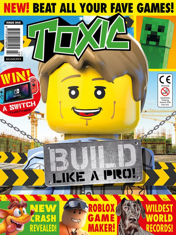 Toxic Magazine Issue 343 Cover
