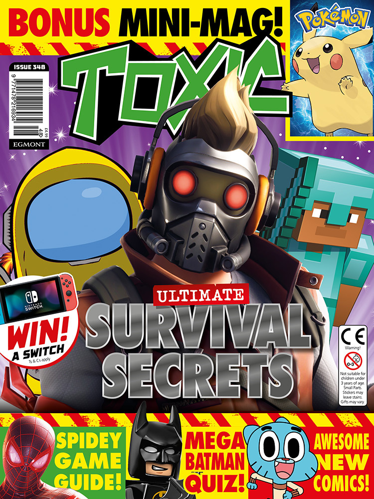 Toxic Magazine Issue 348 Cover