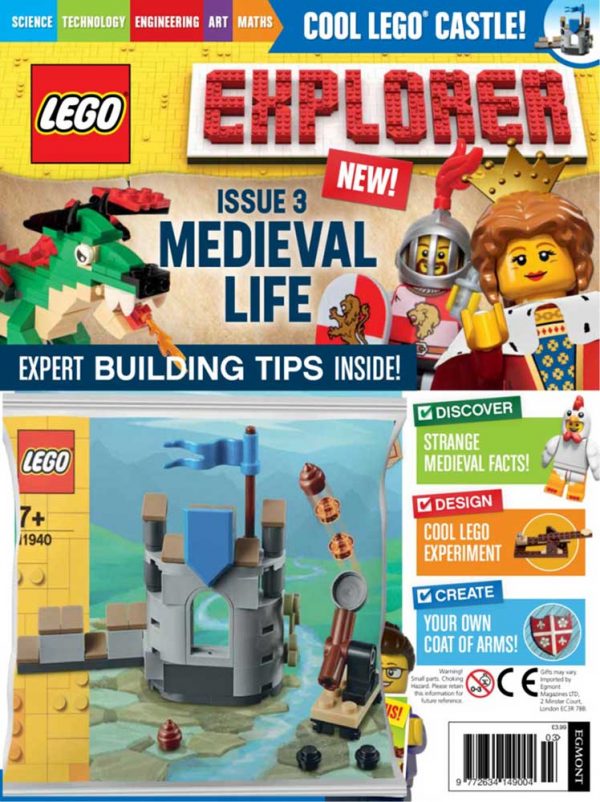 LEGO Explorer Subscription Magazine Issue 3