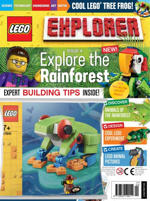 LEGO Explorer Subscription Magazine Issue 4