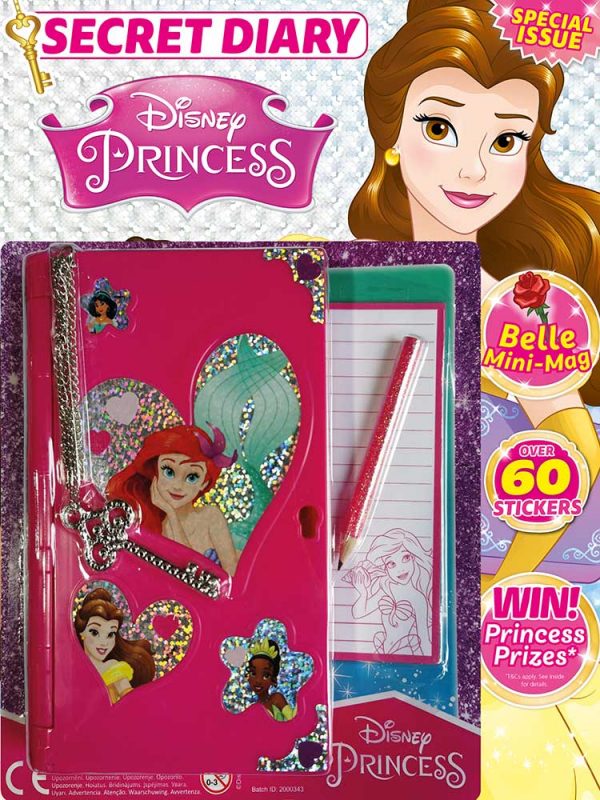 Disney Princess Magazine Issue 481 Notebook Toy